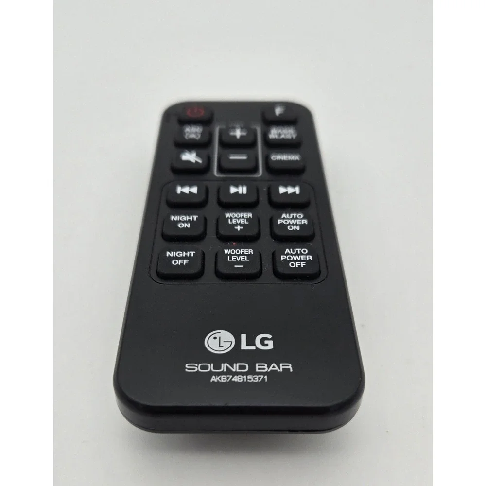 Genuine AKB75515301 Remote Control‎ for LG Sound Bar System Replacement OEM